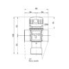 Змішувач термостатичний Icma 3/4" №143 Змішувач термостатичний Icma 3/4" №143