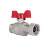 Кран кульовий з накидною гайкою Thermo Alliance Forte 3/4" ВЗ для води прямий SF261W20 Кран кульовий з накидною гайкою Thermo Alliance Forte 3/4" ВЗ для води прямий SF261W20