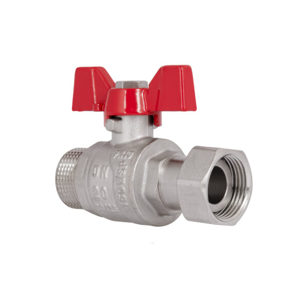 Кран кульовий з накидною гайкою Thermo Alliance Forte 3/4" ВЗ для води прямий SF261W20 Кран кульовий з накидною гайкою Thermo Alliance Forte 3/4" ВЗ для води прямий SF261W20