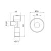 Кран кутовий Thermo Alliance Standart (ручка шестигранник) з вент.буксою 1/2"З х 3/4"З SF3441520 Кран кутовий Thermo Alliance Standart (ручка шестигранник) з вент.буксою 1/2"З х 3/4"З SF3441520