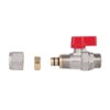 Кран кульовий обтискний Thermo Alliance Forte 16х1/2" ЗР SF262W15 Кран кульовий обтискний Thermo Alliance Forte 16х1/2" ЗР SF262W15