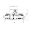 Кран кульовий обтискний Thermo Alliance Forte 16 SF263W15 Кран кульовий обтискний Thermo Alliance Forte 16 SF263W15