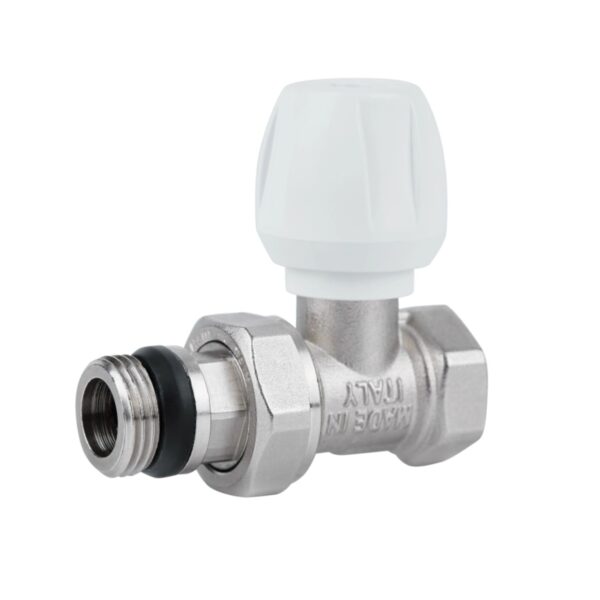 Кран радіаторний Icma 1/2" з антипротіканням прямий №813+940 Кран радіаторний Icma 1/2" з антипротіканням прямий №813+940