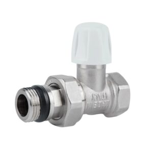 Кран радіаторний Icma 1/2" з антипротіканням прямий без ручки №815+940 Кран радіаторний Icma 1/2" з антипротіканням прямий без ручки №815+940