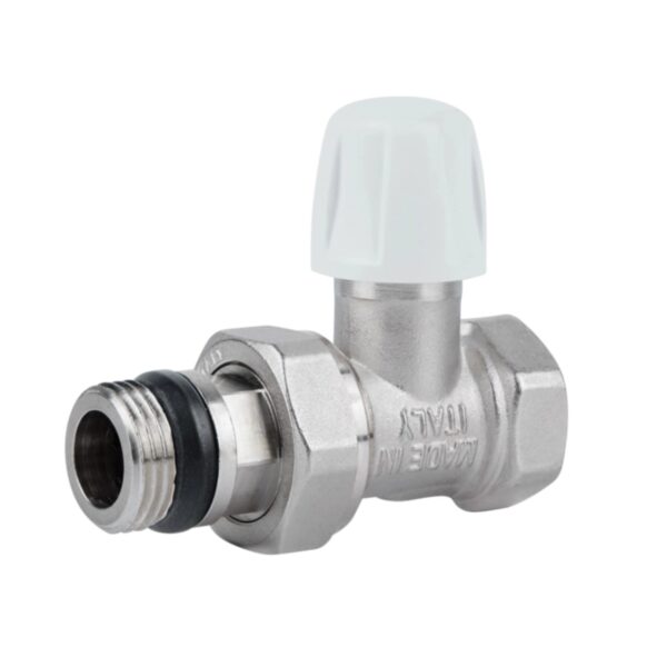 Кран радіаторний Icma 1/2" з антипротіканням прямий без ручки №815+940 Кран радіаторний Icma 1/2" з антипротіканням прямий без ручки №815+940