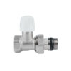Кран радіаторний Icma 1/2" з антипротіканням прямий без ручки №815+940 Кран радіаторний Icma 1/2" з антипротіканням прямий без ручки №815+940