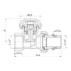 Кран радіаторний Thermo Alliance Standart Powerful 1/2" з антипротіканням прямий SF231W15 Кран радіаторний Thermo Alliance Standart Powerful 1/2" з антипротіканням прямий SF231W15