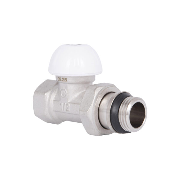 Кран радіаторний Thermo Alliance Standart Powerful 1/2" з антипротіканням прямий SF231W15 Кран радіаторний Thermo Alliance Standart Powerful 1/2" з антипротіканням прямий SF231W15
