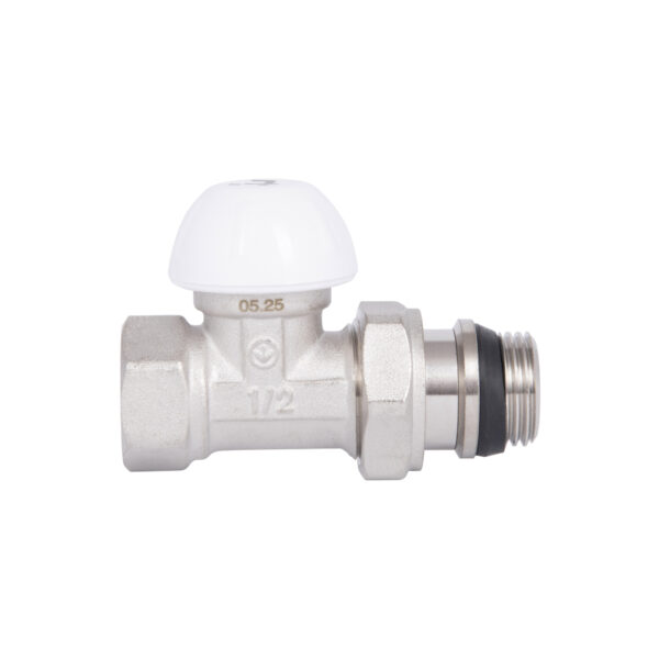 Кран радіаторний Thermo Alliance Standart Powerful 1/2" з антипротіканням прямий SF231W15 Кран радіаторний Thermo Alliance Standart Powerful 1/2" з антипротіканням прямий SF231W15
