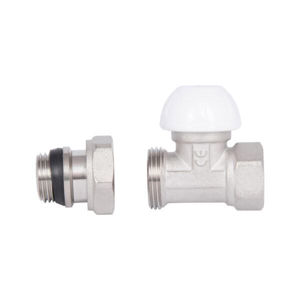 Кран радіаторний Thermo Alliance Standart Powerful 1/2" з антипротіканням прямий SF231W15 Кран радіаторний Thermo Alliance Standart Powerful 1/2" з антипротіканням прямий SF231W15