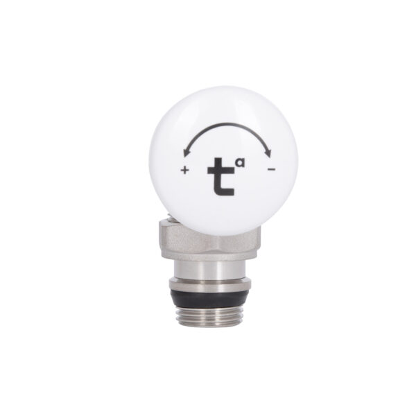 Кран радіаторний Thermo Alliance Standart Powerful 1/2" з антипротіканням кутовий SF232W15 Кран радіаторний Thermo Alliance Standart Powerful 1/2" з антипротіканням кутовий SF232W15