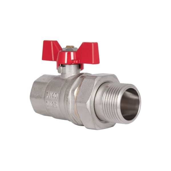 Кран шаровой "Американка" Thermo Alliance Standart 1" ВЗ прямой SD220W25 Кран кульовий "Американка" Thermo Alliance Standart 1" ВЗ прямий SD220W25