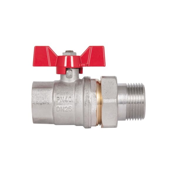 Кран шаровой "Американка" Thermo Alliance Standart 1" ВЗ прямой SD220W25 Кран кульовий "Американка" Thermo Alliance Standart 1" ВЗ прямий SD220W25
