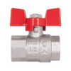 Кран кульовий Thermo Alliance Standart 1/2" ВР для води (метелик) SD602NW15PN40 Кран кульовий Thermo Alliance Standart 1/2" ВР для води (метелик) SD602NW15PN40