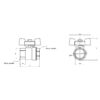 Кран кульовий Thermo Alliance Standart 1" ВР для води (метелик) SD602NW25PN40 Кран кульовий Thermo Alliance Standart 1" ВР для води (метелик) SD602NW25PN40