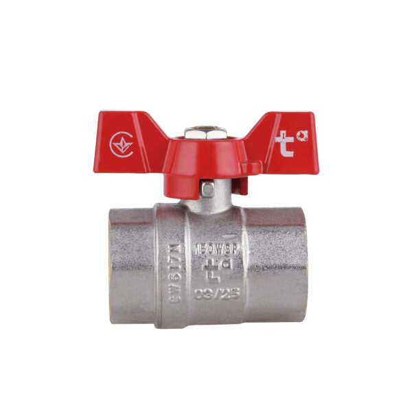 Кран кульовий Thermo Alliance Standart 1" ВР для води (метелик) SD602NW25PN40 Кран кульовий Thermo Alliance Standart 1" ВР для води (метелик) SD602NW25PN40