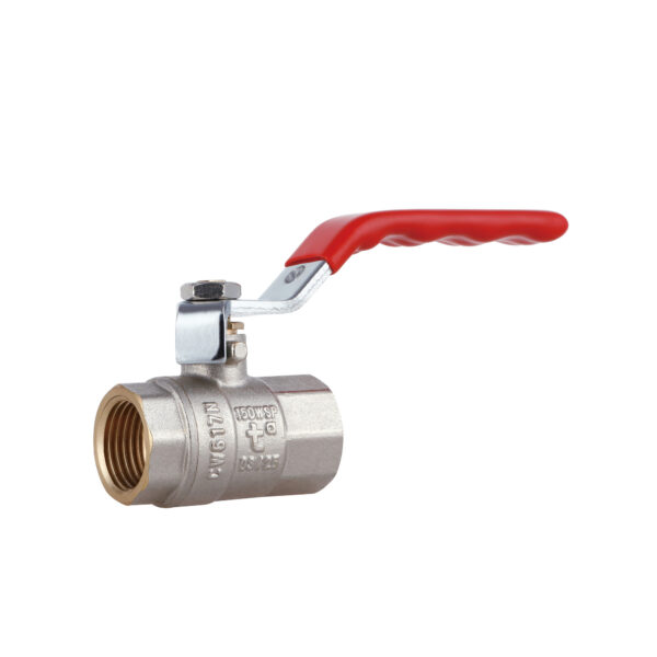 Кран шаровой Thermo Alliance Standart 1/2" ВР для воды (весы) SD600NW15PN40 Кран кульовий Thermo Alliance Standart 1/2" ВР для води (важіль) SD600NW15PN40