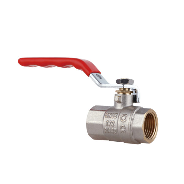 Кран шаровой Thermo Alliance Standart 1/2" ВР для воды (весы) SD600NW15PN40 Кран кульовий Thermo Alliance Standart 1/2" ВР для води (важіль) SD600NW15PN40