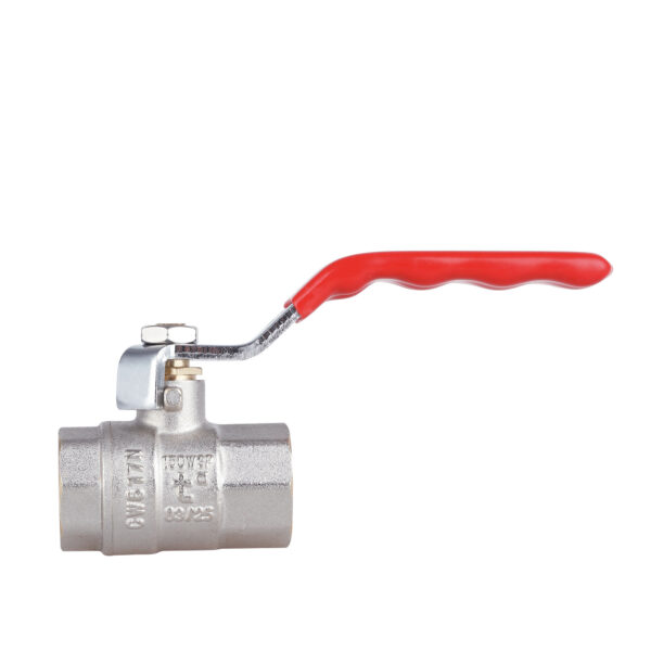 Кран шаровой Thermo Alliance Standart 1/2" ВР для воды (весы) SD600NW15PN40 Кран кульовий Thermo Alliance Standart 1/2" ВР для води (важіль) SD600NW15PN40