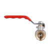 Кран шаровой Thermo Alliance Standart 1/2" ВР для воды (весы) SD600NW15PN40 Кран кульовий Thermo Alliance Standart 1/2" ВР для води (важіль) SD600NW15PN40