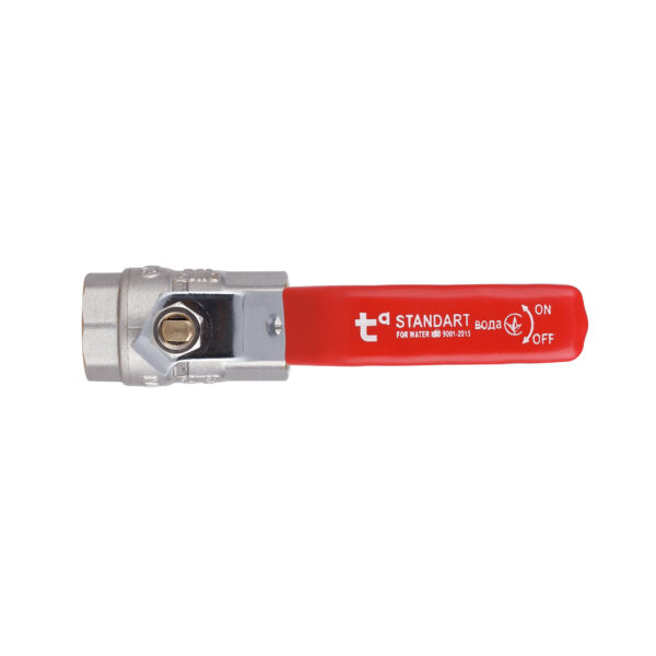 Кран шаровой Thermo Alliance Standart 1/2" ВР для воды (весы) SD600NW15PN40 Кран кульовий Thermo Alliance Standart 1/2" ВР для води (важіль) SD600NW15PN40