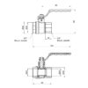 Кран кульовий Thermo Alliance Standart 3/4" ВР для води (важіль) SD600NW20PN40 Кран кульовий Thermo Alliance Standart 3/4" ВР для води (важіль) SD600NW20PN40