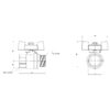 Кран кульовий Thermo Alliance Standart 1" ВЗ для води (метелик) SD607NW25PN40 Кран кульовий Thermo Alliance Standart 1" ВЗ для води (метелик) SD607NW25PN40