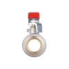 Кран шаровой Thermo Alliance Standart 3/4" ВЗ для воды (весы) SD605NW20PN40 Кран кульовий Thermo Alliance Standart 3/4" ВЗ для води (важіль) SD605NW20PN40