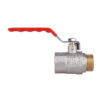 Кран шаровой Thermo Alliance Standart 1" ВЗ для воды (весы) SD605NW25PN40 Кран кульовий Thermo Alliance Standart 1" ВЗ для води (важіль) SD605NW25PN40