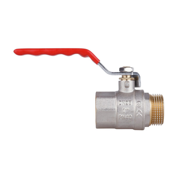 Кран шаровой Thermo Alliance Standart 1" ВЗ для воды (весы) SD605NW25PN40 Кран кульовий Thermo Alliance Standart 1" ВЗ для води (важіль) SD605NW25PN40