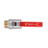Кран шаровой Thermo Alliance Standart 1" ВЗ для воды (весы) SD605NW25PN40 Кран кульовий Thermo Alliance Standart 1" ВЗ для води (важіль) SD605NW25PN40