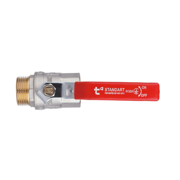 Кран шаровой Thermo Alliance Standart 1" ВЗ для воды (весы) SD605NW25PN40 Кран кульовий Thermo Alliance Standart 1" ВЗ для води (важіль) SD605NW25PN40