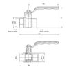 Кран кульовий Thermo Alliance Standart 1" 1/4 ВЗ для води (важіль) SD605NW32PN40 Кран кульовий Thermo Alliance Standart 1" 1/4 ВЗ для води (важіль) SD605NW32PN40