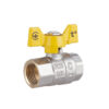 Кран кульовий Thermo Alliance Standart 1/2" ВР для газу (метелик) SD602NG15PN40 Кран кульовий Thermo Alliance Standart 1/2" ВР для газу (метелик) SD602NG15PN40
