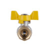 Кран кульовий Thermo Alliance Standart 1/2" ВЗ для газу (метелик) SD607NG15PN40 Кран кульовий Thermo Alliance Standart 1/2" ВЗ для газу (метелик) SD607NG15PN40