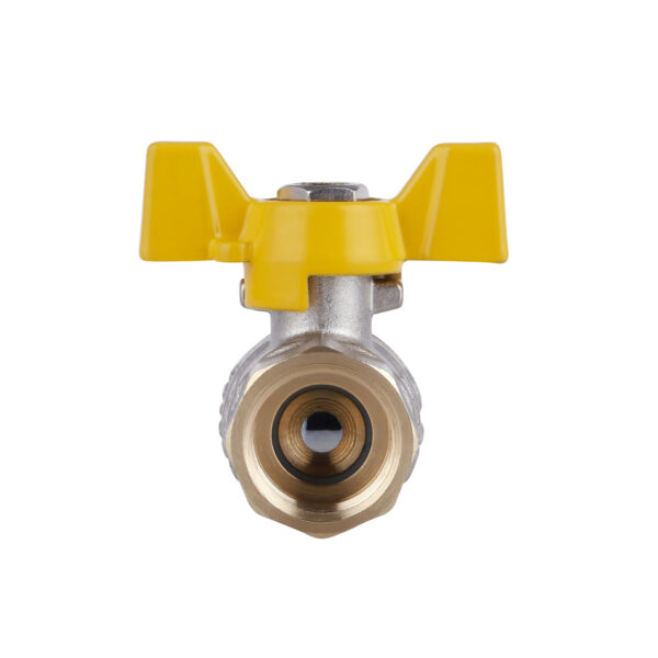 Кран кульовий Thermo Alliance Standart 1/2" ВЗ для газу (метелик) SD607NG15PN40 Кран кульовий Thermo Alliance Standart 1/2" ВЗ для газу (метелик) SD607NG15PN40