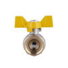Кран кульовий Thermo Alliance Standart 3/4" ВЗ для газу (метелик) SD607NG20PN40 Кран кульовий Thermo Alliance Standart 3/4" ВЗ для газу (метелик) SD607NG20PN40