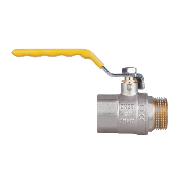 Кран шаровой Thermo Alliance Standart 1" ВЗ для газа (весы) SD605NG25PN40 Кран кульовий Thermo Alliance Standart 1" ВЗ для газу (важіль) SD605NG25PN40