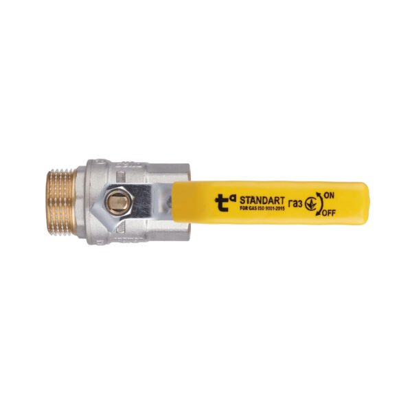 Кран шаровой Thermo Alliance Standart 1" ВЗ для газа (весы) SD605NG25PN40 Кран кульовий Thermo Alliance Standart 1" ВЗ для газу (важіль) SD605NG25PN40
