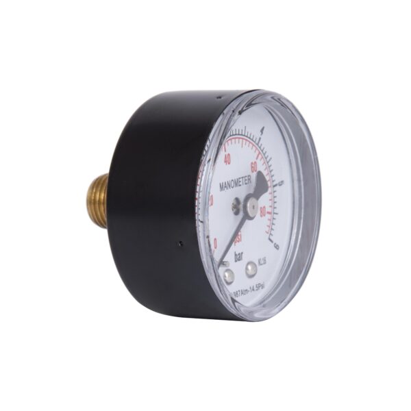 Манометр Thermo Alliance Standart 6 бар 1/4" , заднє підмикання SD1716B Манометр Thermo Alliance Standart 6 бар 1/4" , заднє підмикання SD1716B