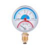 Термоманометр Thermo Alliance Standart 80 мм 1/2", нижнє підмикання SD1724B Термоманометр Thermo Alliance Standart 80 мм 1/2", нижнє підмикання SD1724B