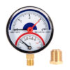 Термоманометр Thermo Alliance Standart 80 мм 1/2", нижнє підмикання SD1724B Термоманометр Thermo Alliance Standart 80 мм 1/2", нижнє підмикання SD1724B