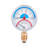 Термоманометр Thermo Alliance Standart 80 мм 1/2", нижнє підмикання SD17210B