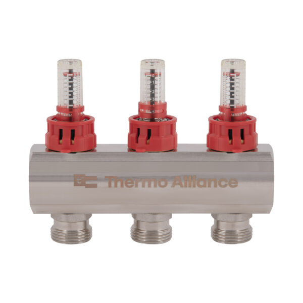 Колектор з витратомірами Thermo Alliance Standart 1" 3 виходи SD235W3 Колектор з витратомірами Thermo Alliance Standart 1" 3 виходи SD235W3