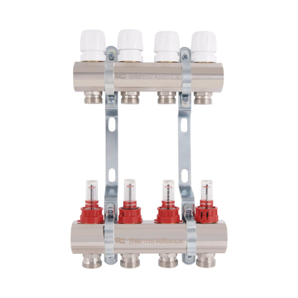Колектор з витратомірами Thermo Alliance Standart 1" 4 виходи SD235W4 Колектор з витратомірами Thermo Alliance Standart 1" 4 виходи SD235W4