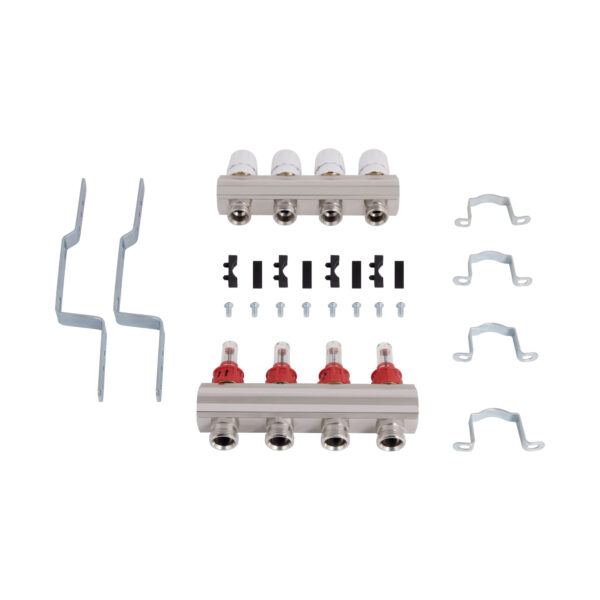 Колектор з витратомірами Thermo Alliance Standart 1" 4 виходи SD235W4 Колектор з витратомірами Thermo Alliance Standart 1" 4 виходи SD235W4