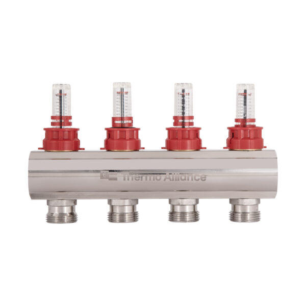 Колектор з витратомірами Thermo Alliance Standart 1" 4 виходи SD235W4 Колектор з витратомірами Thermo Alliance Standart 1" 4 виходи SD235W4