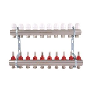 Колектор з витратомірами Thermo Alliance Standart 1" 10 виходів SD235W10