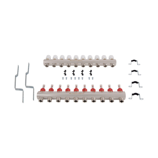 Колектор з витратомірами Thermo Alliance Standart 1" 10 виходів SD235W10 Колектор з витратомірами Thermo Alliance Standart 1" 10 виходів SD235W10
