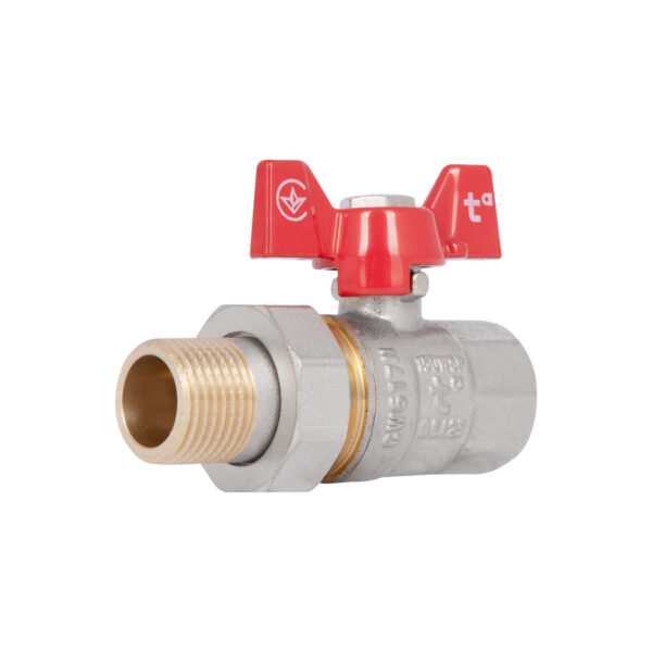 Кран кульовий "Американка" Thermo Alliance Standart 1/2" ВЗ прямий SD220NW15PN40 Кран кульовий "Американка" Thermo Alliance Standart 1/2" ВЗ прямий SD220NW15PN40